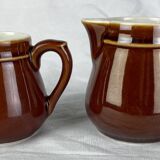 Set of 2 ceramic milk pots