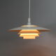 Five tiered pendant from Denmark 1960s