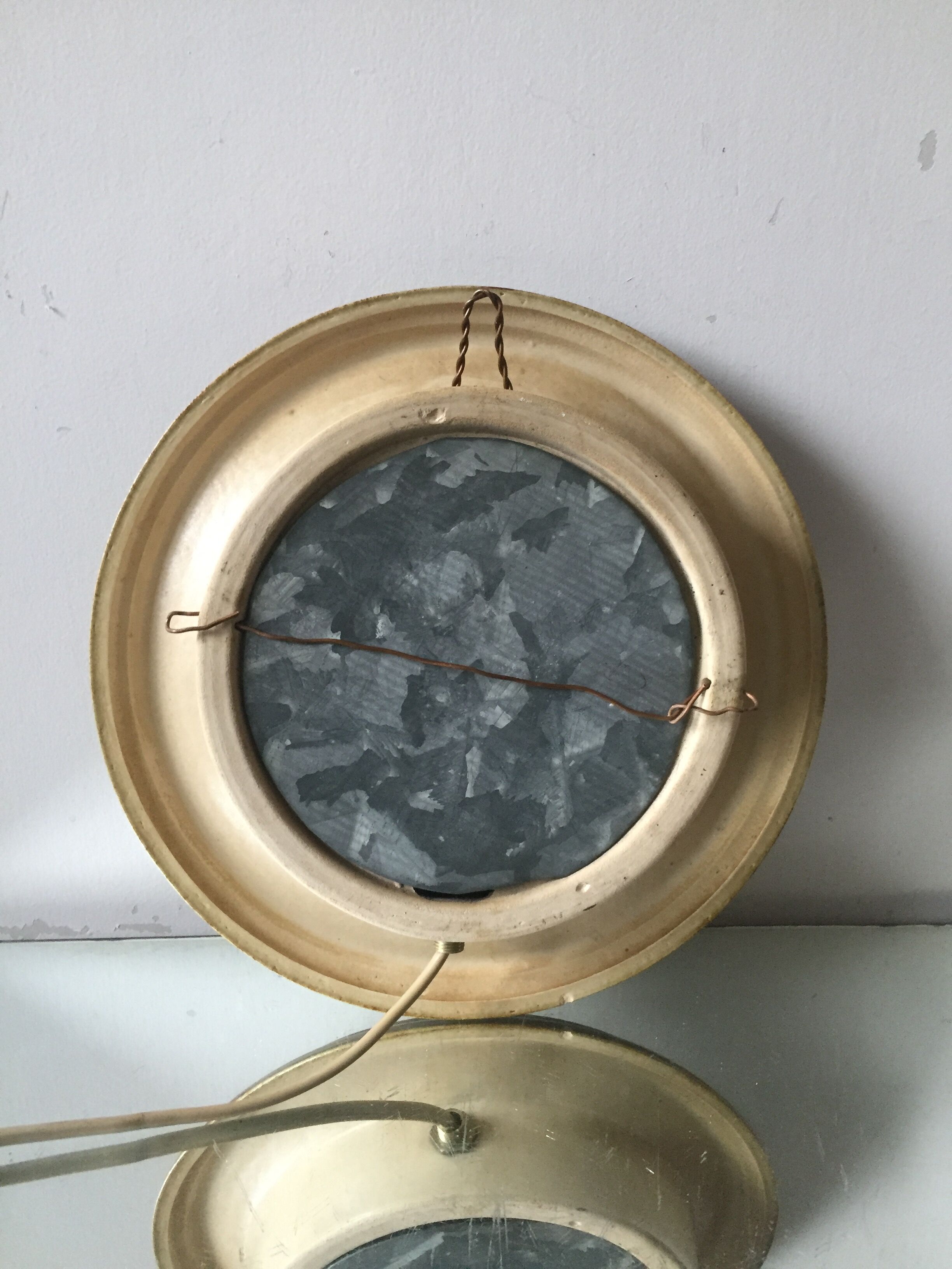 Danish ceramic wall lamp 1960