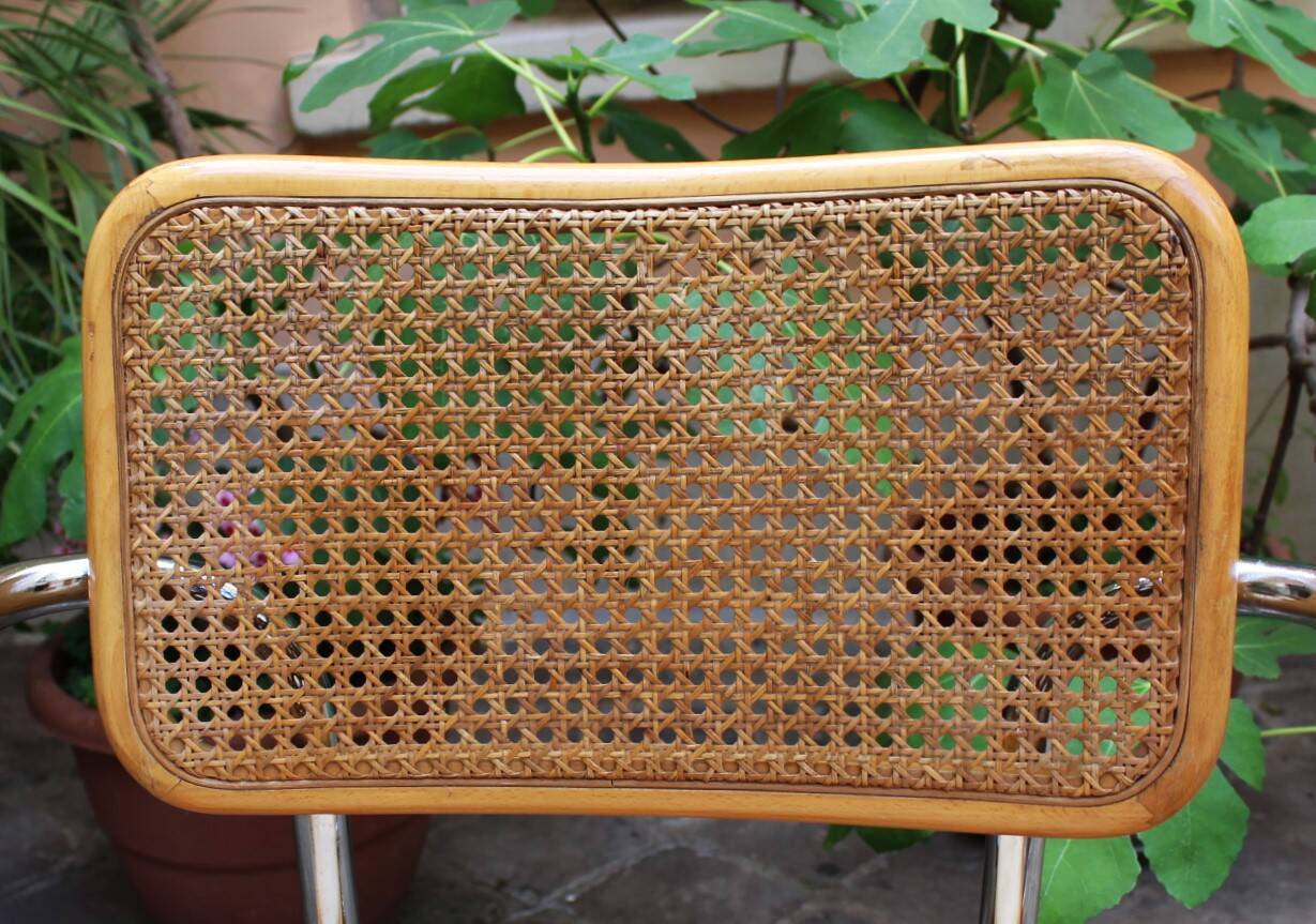 Cesca B64 x4 armchairs Marcel Breuer