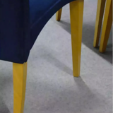 6 velvet chairs 1970