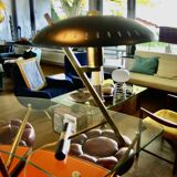 VINTAGE “Z” LAMP IN BRASS AND LACQUERED STEEL BY LOUIS KALFF 1960