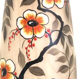 Paire de vases en verre, signés Leune