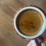 Digoin Sarreguemines coffee cups