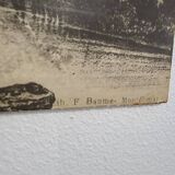 Old View of Montélimar in 1815 - Lib. F. Baume (Large Size)