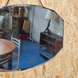 Art Deco beveled mirror