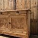 Low solid wood sideboard - large format