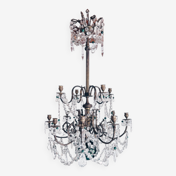 chandelier with tassels