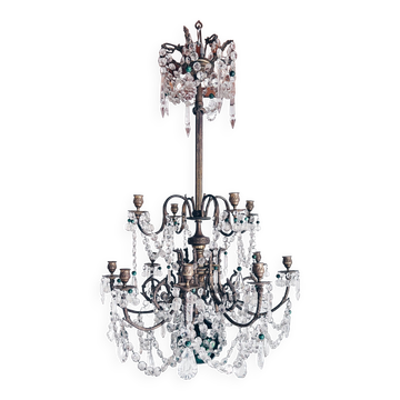 chandelier with tassels