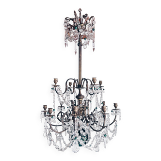 chandelier with tassels