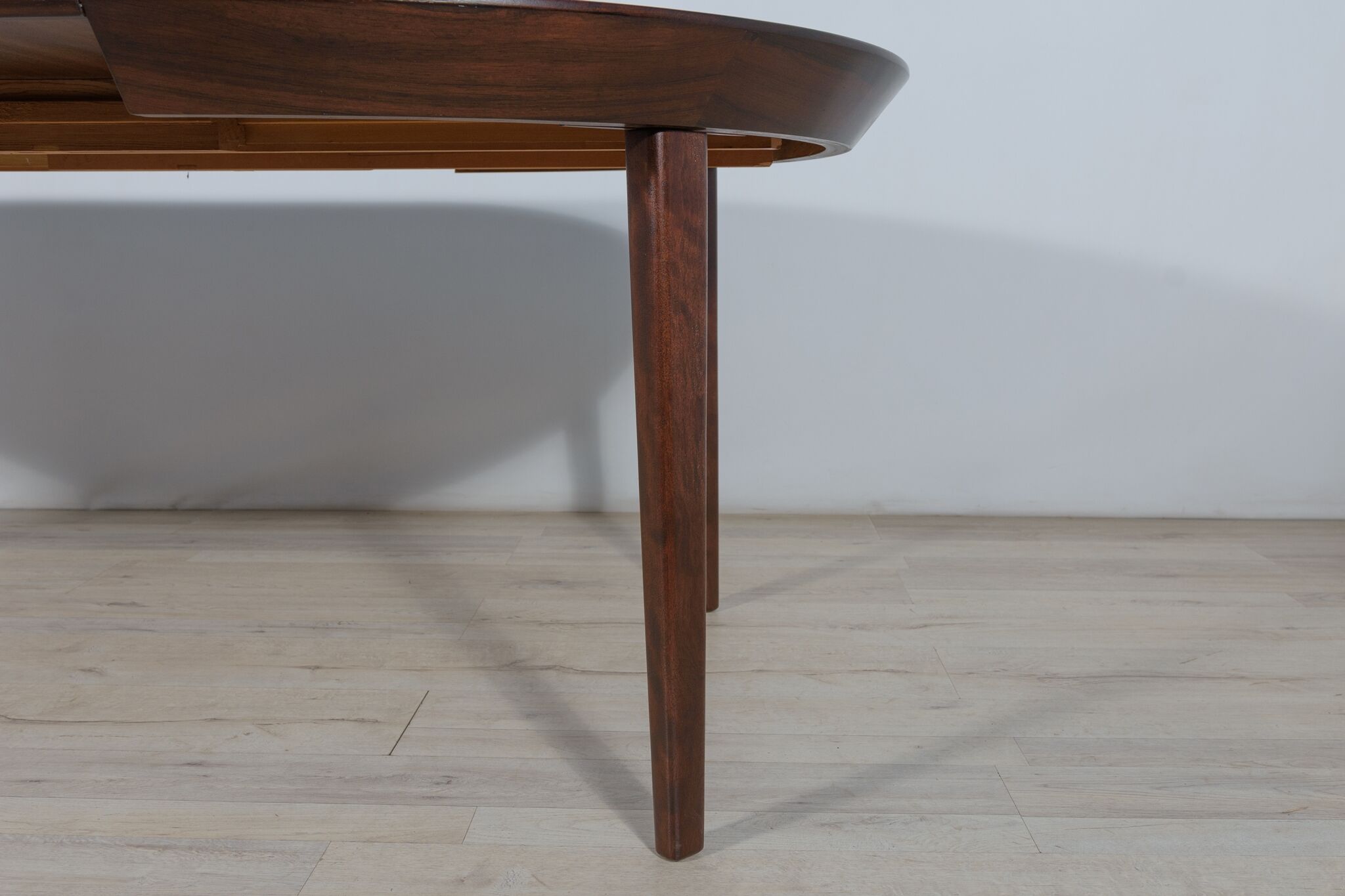Mid-Century Rosewood Extendable Table by Ole Hald for Gudme Møbelfabrik, 1970s