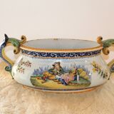 Large earthenware planter HR Quimper