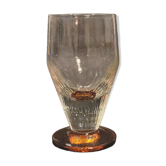 Verre à absinthe bicolore