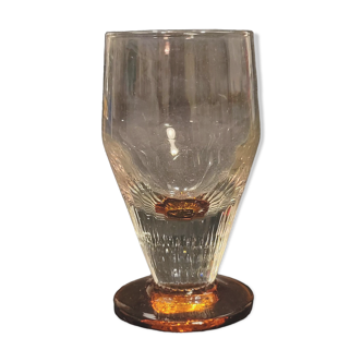 Old two-tone absinthe glass