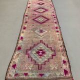 Vintage turkish runner 391x87cm