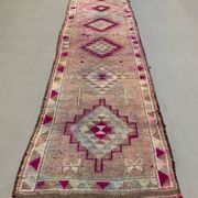 Vintage turkish runner 391x87cm