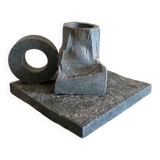 Granite chandelier
