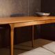 Extendable dining room table model t2 mid-century teak by Tom Robertson for McIntosh 1960s