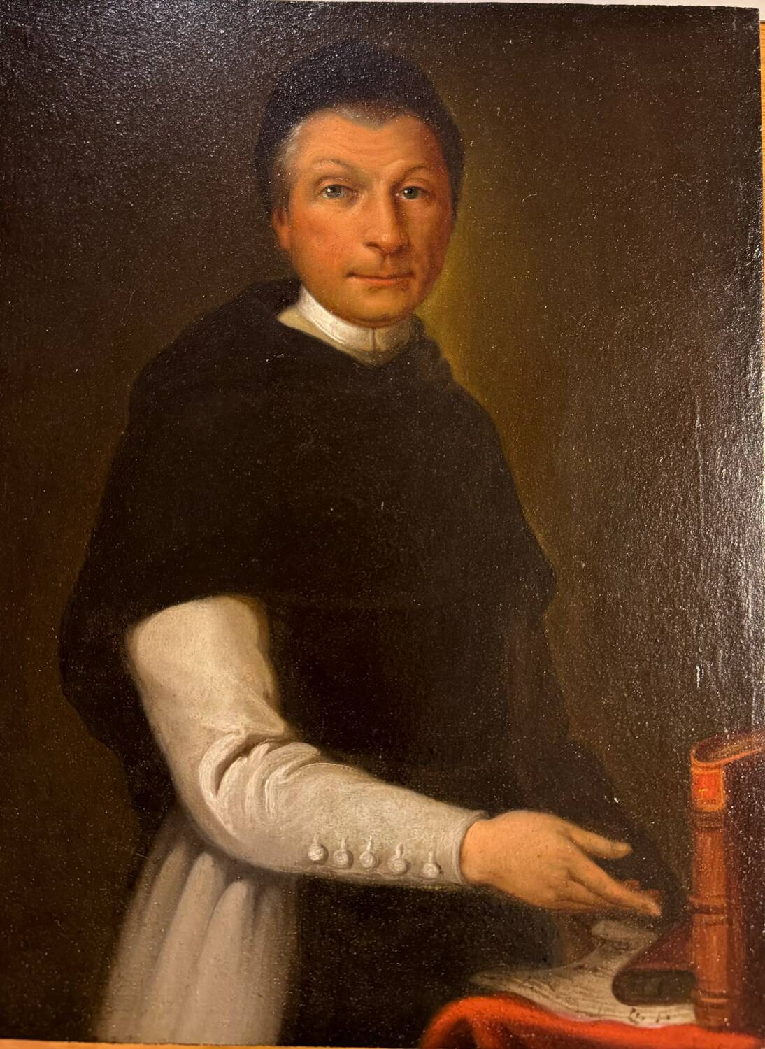 Portrait of a 19th-century scholar