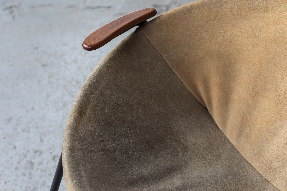 Balloon armchairs by Hans Olsen for Lea design 1960