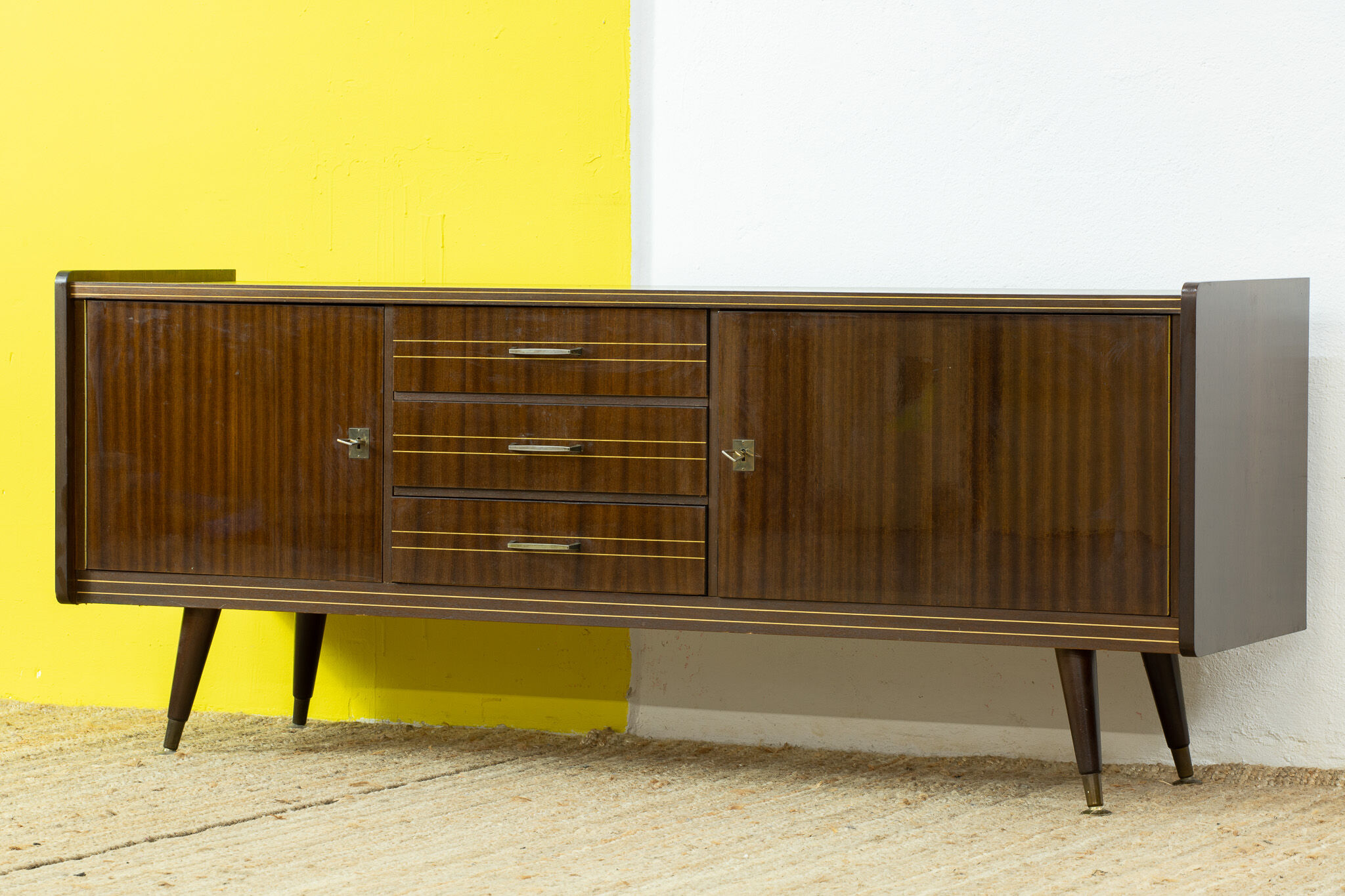 Enfilade scandinave vintage – 165 cm