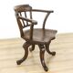 Antique english trapnell & gane office chair