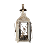 Lantern candle holder with glasses