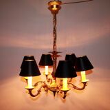 Louis XV style chandelier.