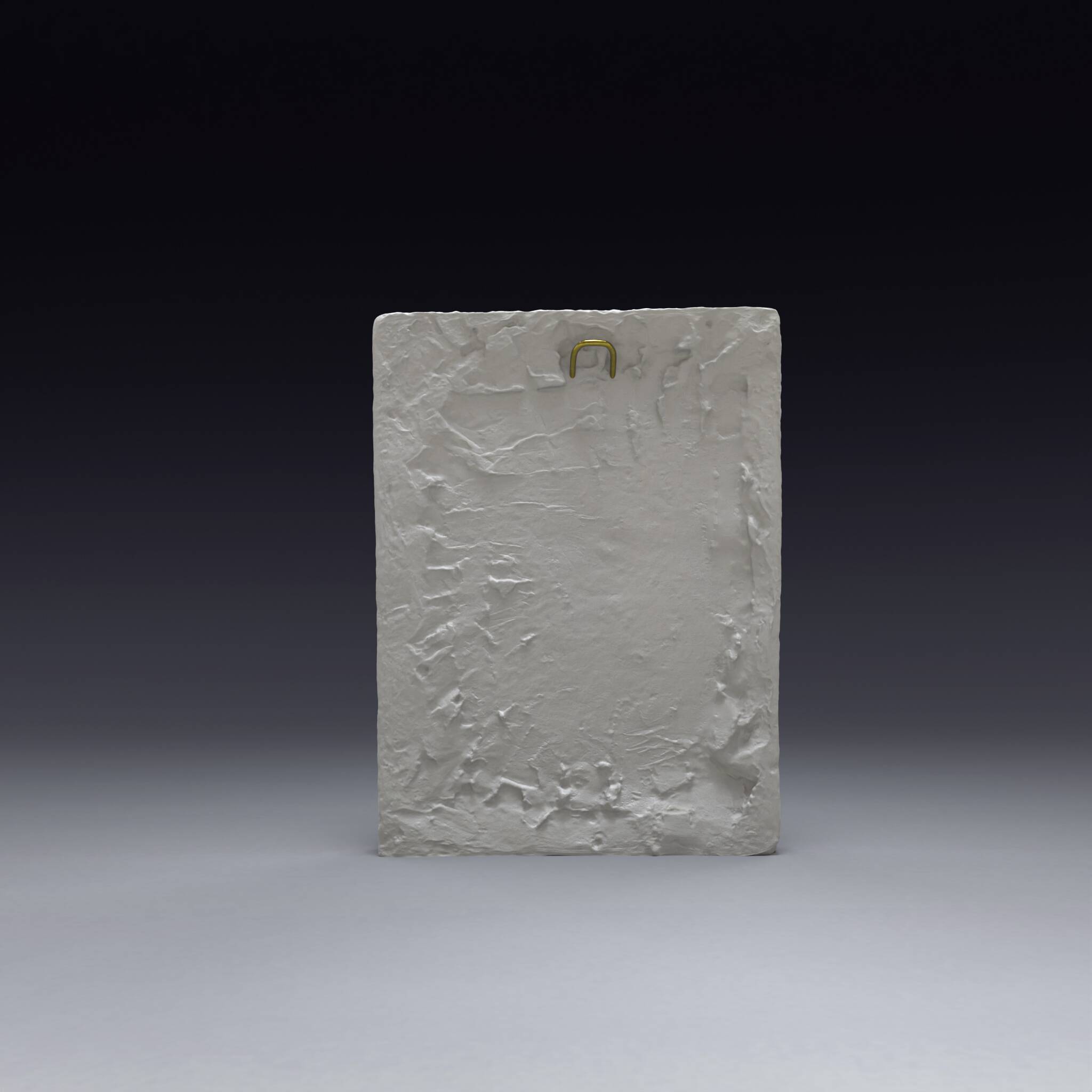 Plaster bas-relief of acanthus leaf – baroque/classical style
