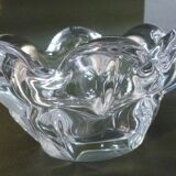 Crystal ashtray signed Bayel