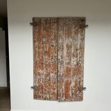 Portes en bois blanchi