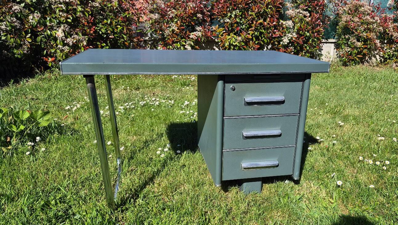 Industrial desk from the 1950s