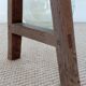 Large raw workshop bench with dowels - wabi-sabi spirit 175 cm