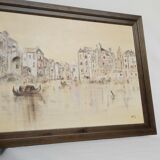 Marine painting signed