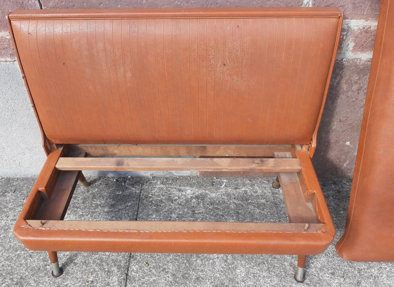 Bistro bench, 60s/70s