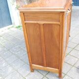 Art Nouveau walnut buffet from the 1900s.
