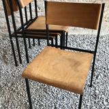 Set of 4 vintage chairs Hiller 1980's