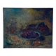 Oil on canvas still life bouquet of flowers 20th century by Louis Baril or Barit