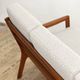 Mid Century Modern 3-Seat Sofa, Ole Wanscher for France & Son, Senator Teak, Danish Design Couch