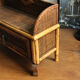 Office or bedroom storage furniture in rattan and wicker
