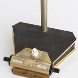 Vintage Aluminor desk lamp with built-in calendar
