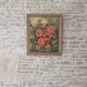 Oil on Canvas Still Life Flowers Poppies Signed P Livera