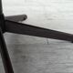1970s, Danish swivel armchair, furniture corduroy, dark beech wood.