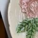 Slurry plate pattern roses