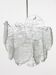 J.T. Kalmar Vienna Lustre Mid-Century in Glazed Glass, Austria, 1960s