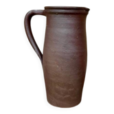 Brown stoneware jug