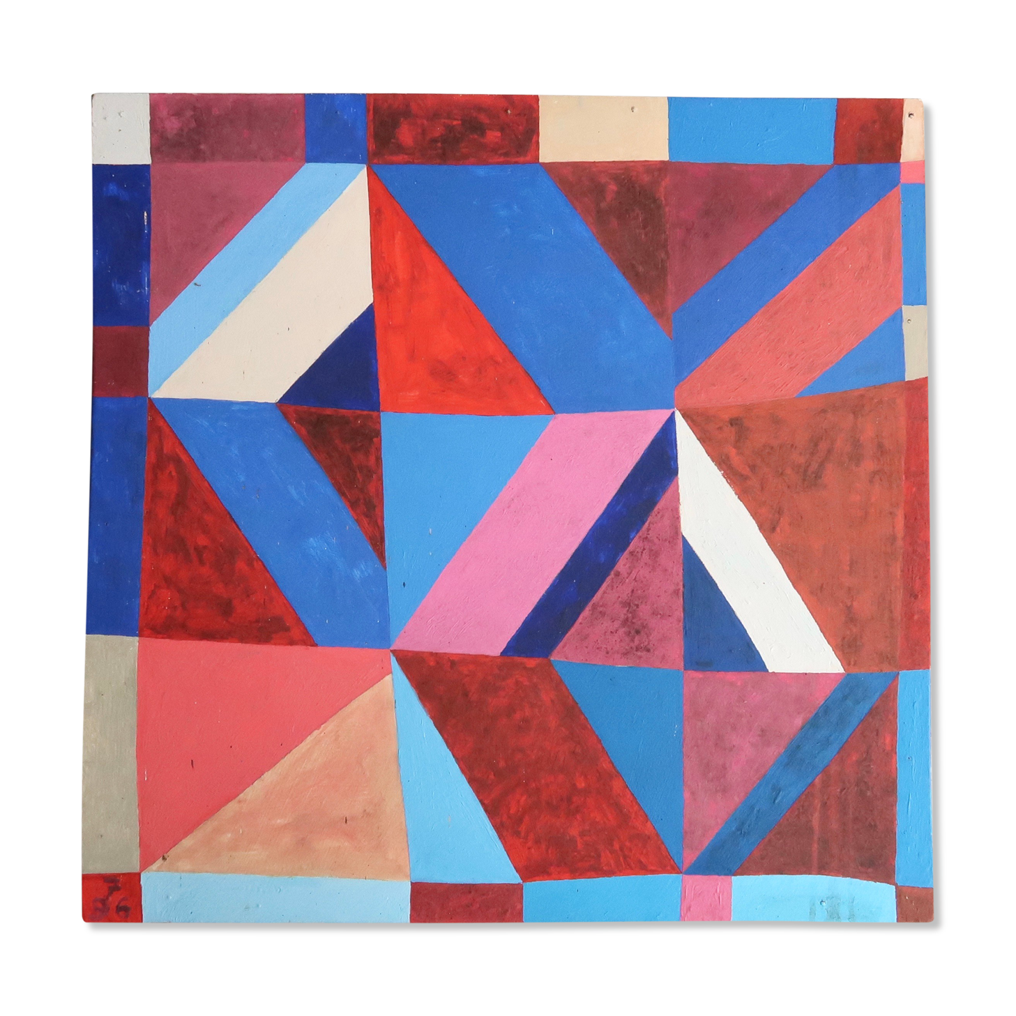 Tableau, peinture abstraite de Martin Hammond, années 90