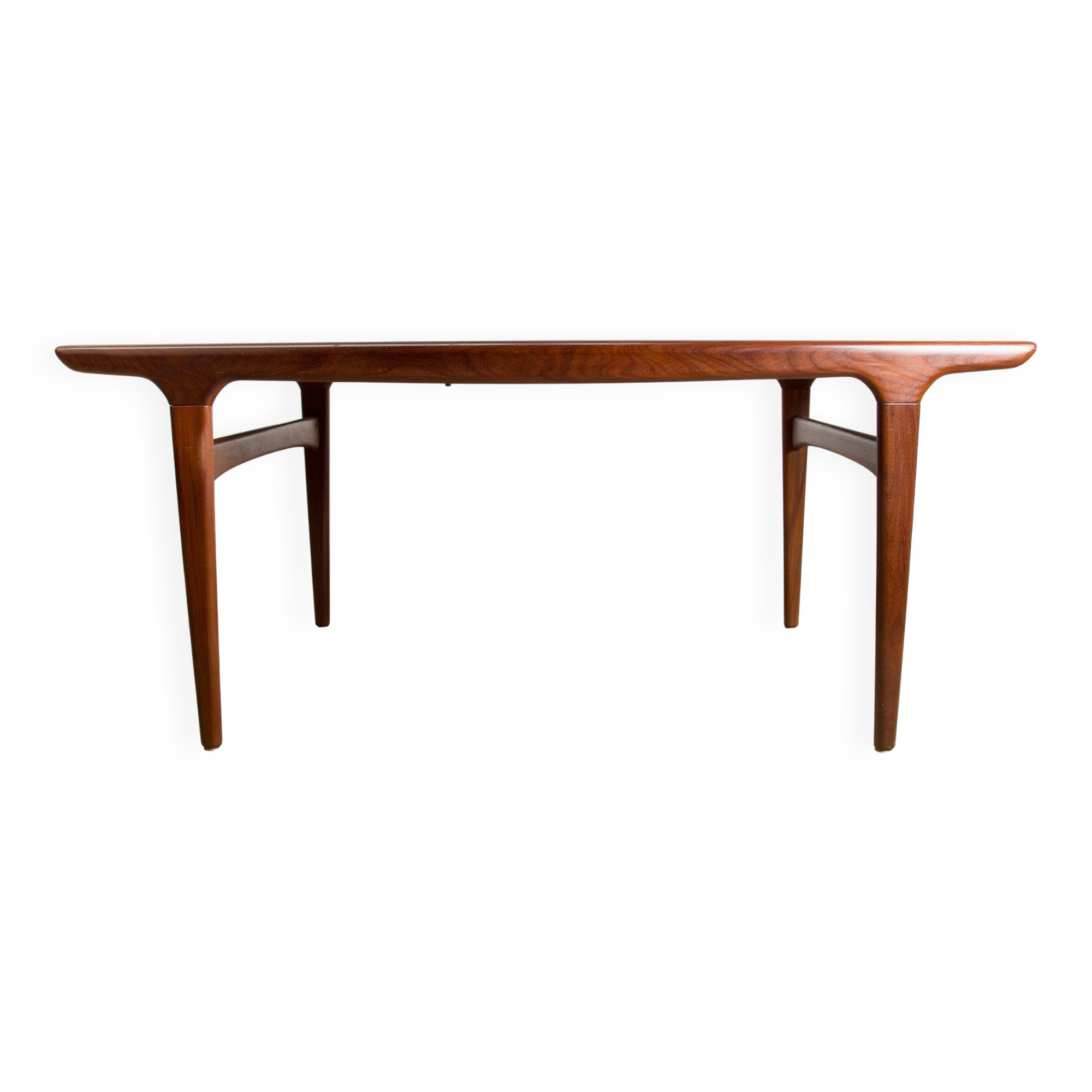 Danish dining table, extendable, in teak 1960 by Johannes Andersen 1960