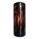 Vase XL verre macchia a macchia écaille design italien 1970