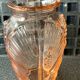 Vase Rosaline en verre moule rose